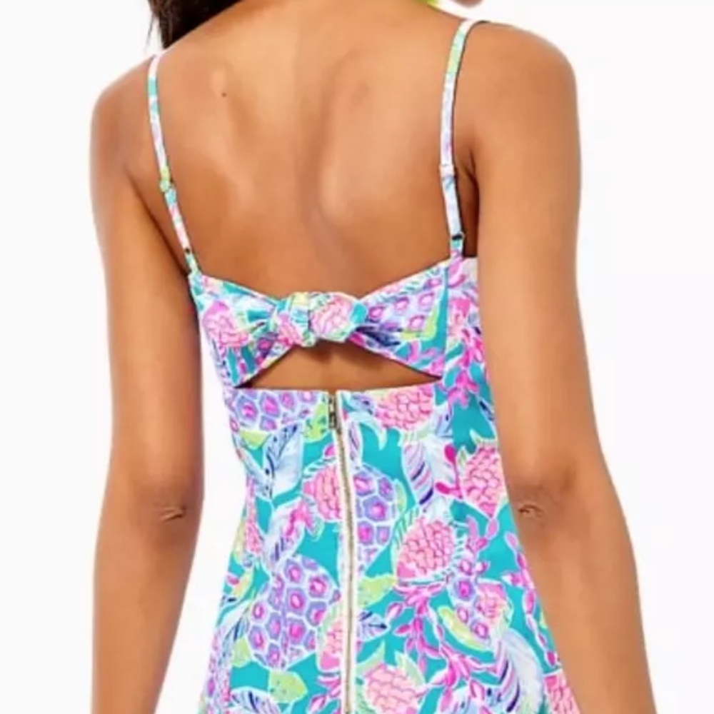 Lilly Pulitzer Colorful Floral Mini Dress - Picture 4 of 12